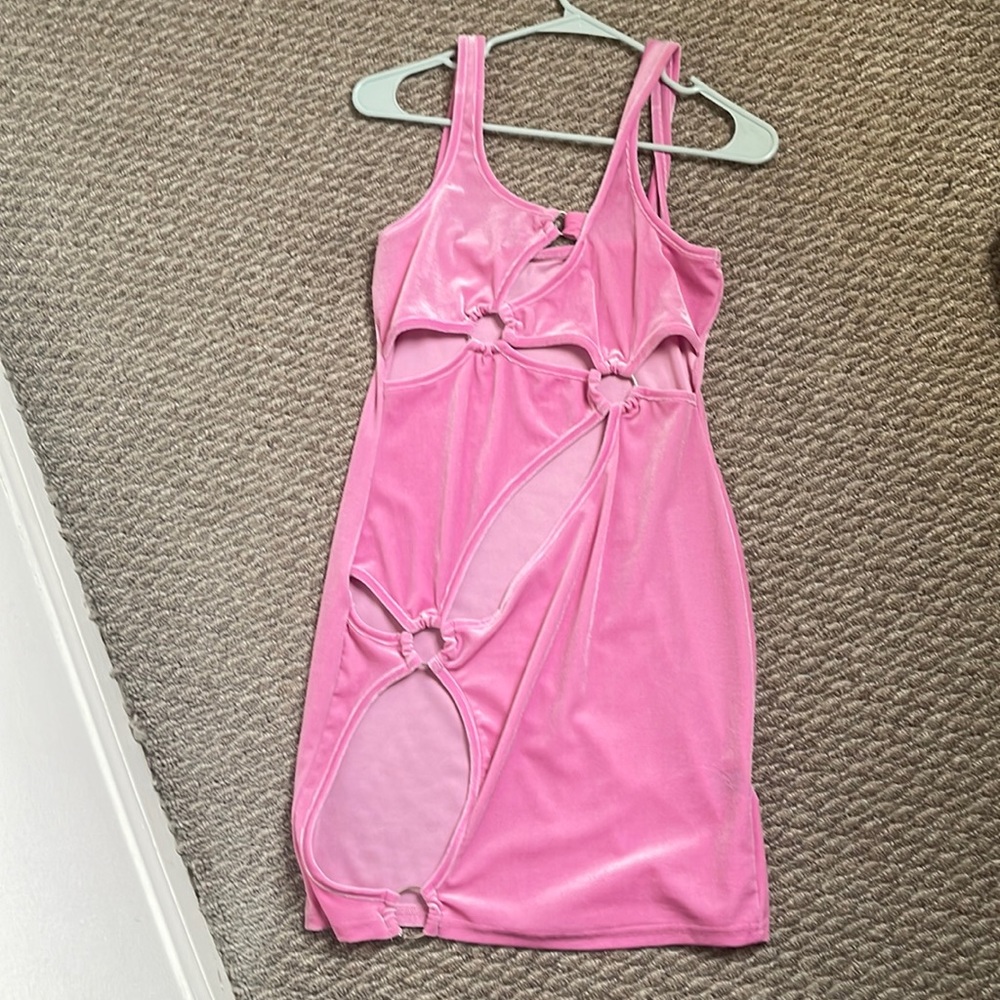 SHEIN pink dress